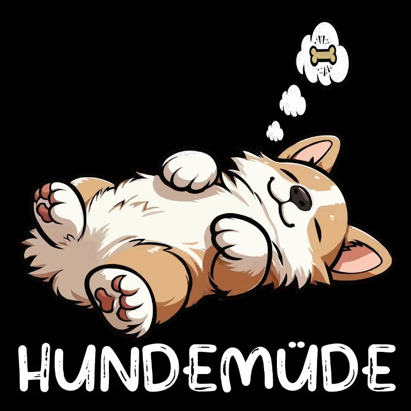 Hundemüde Corgi Corgis Welsh Corgi Corgibesitzer 