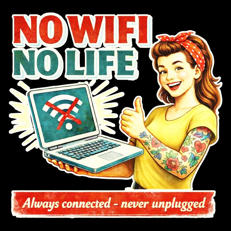 Pas de Wi-Fi, pas de vie rétro