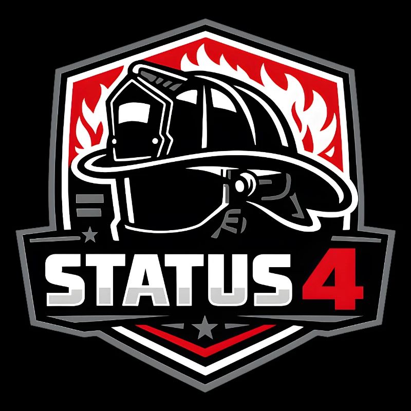 Status4 Feuerwehres Schutzlogo