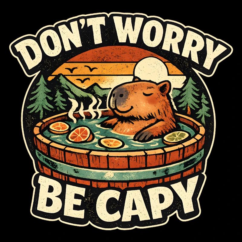 Capybara Whirlpool Abend