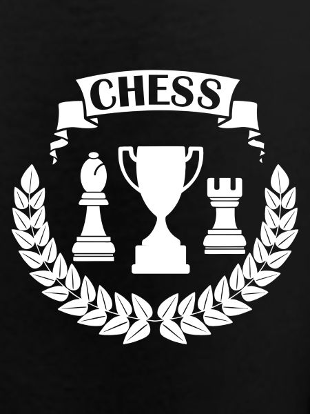 Chess cup white
