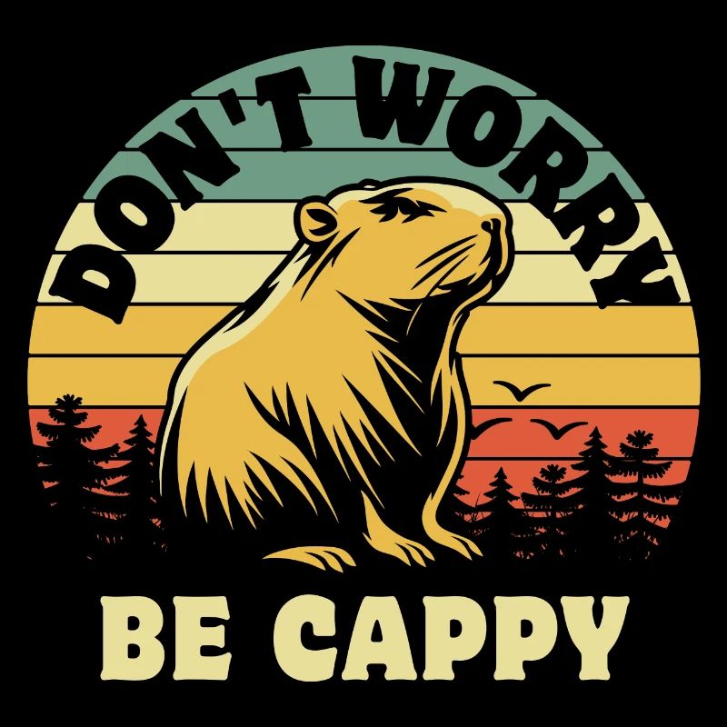 Don't worry be Cappy - Capybara