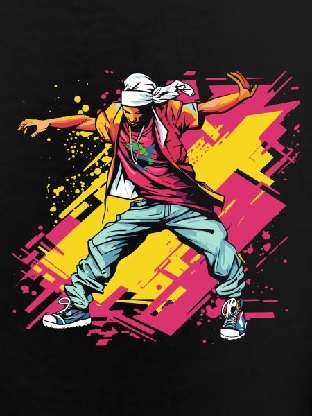 Breakdancer Graffiti