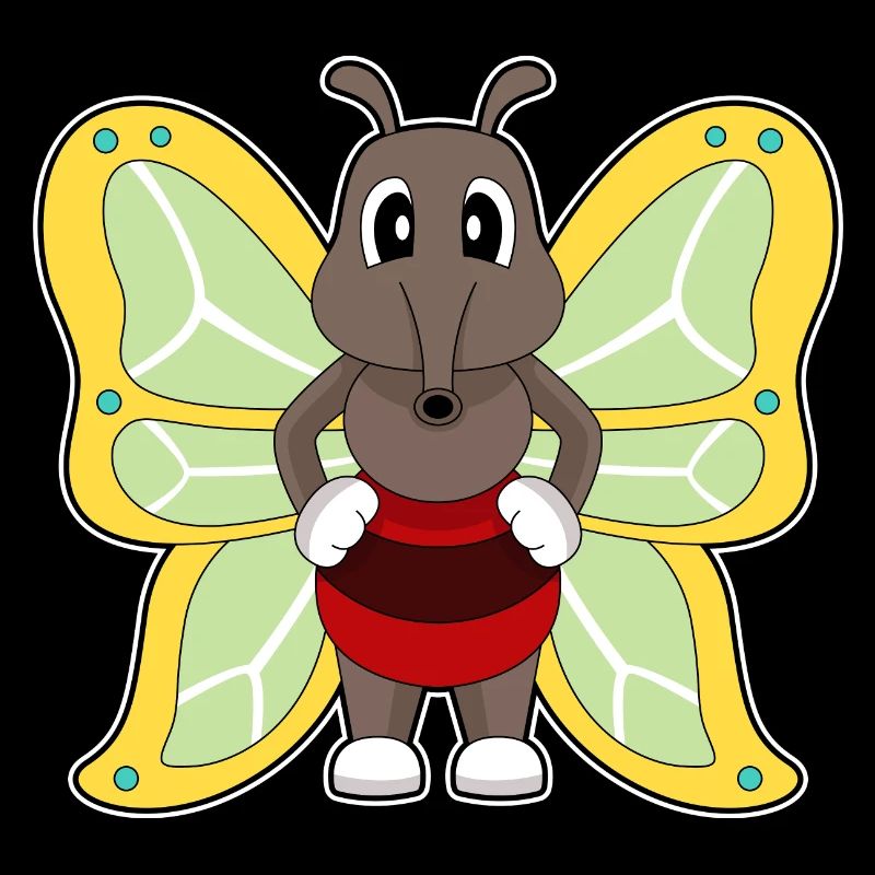 Moustique papillon