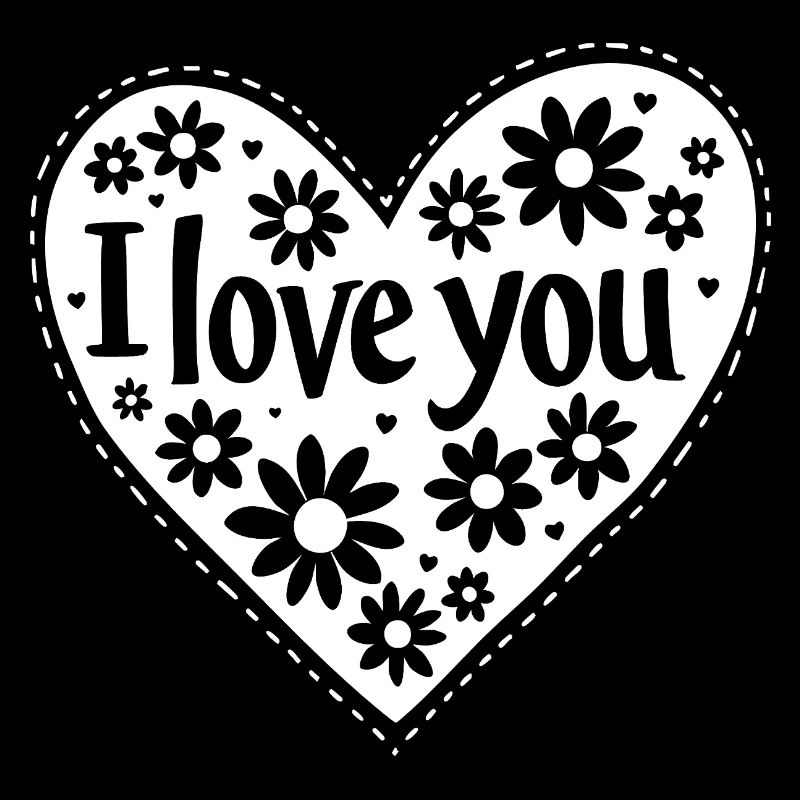 Je t’aime, blanc