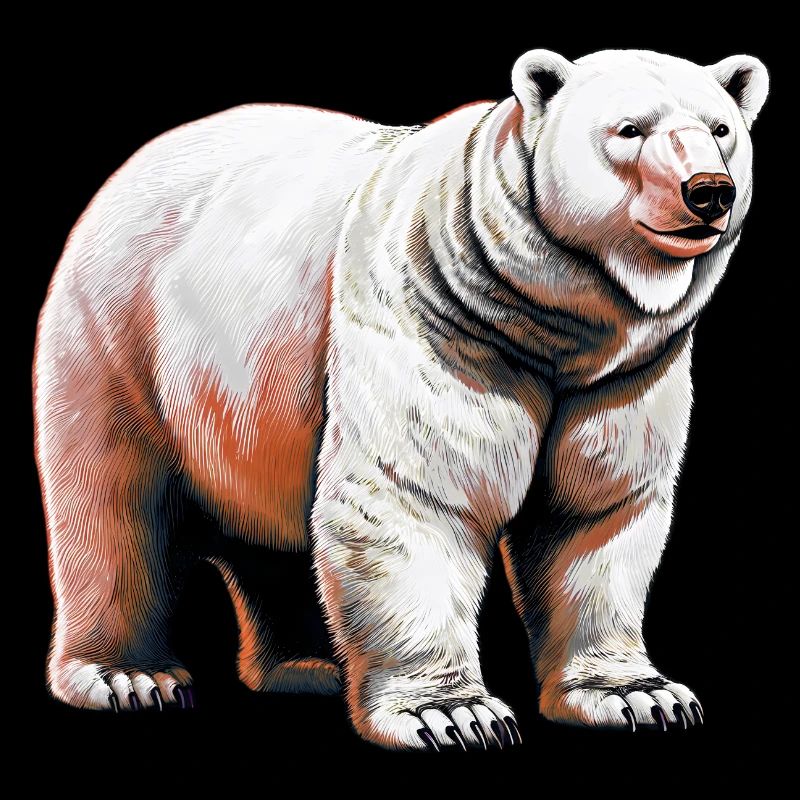 Weißer Eisbär