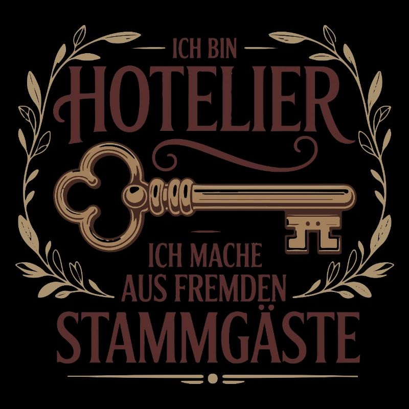 Hotelier Spruch lustig