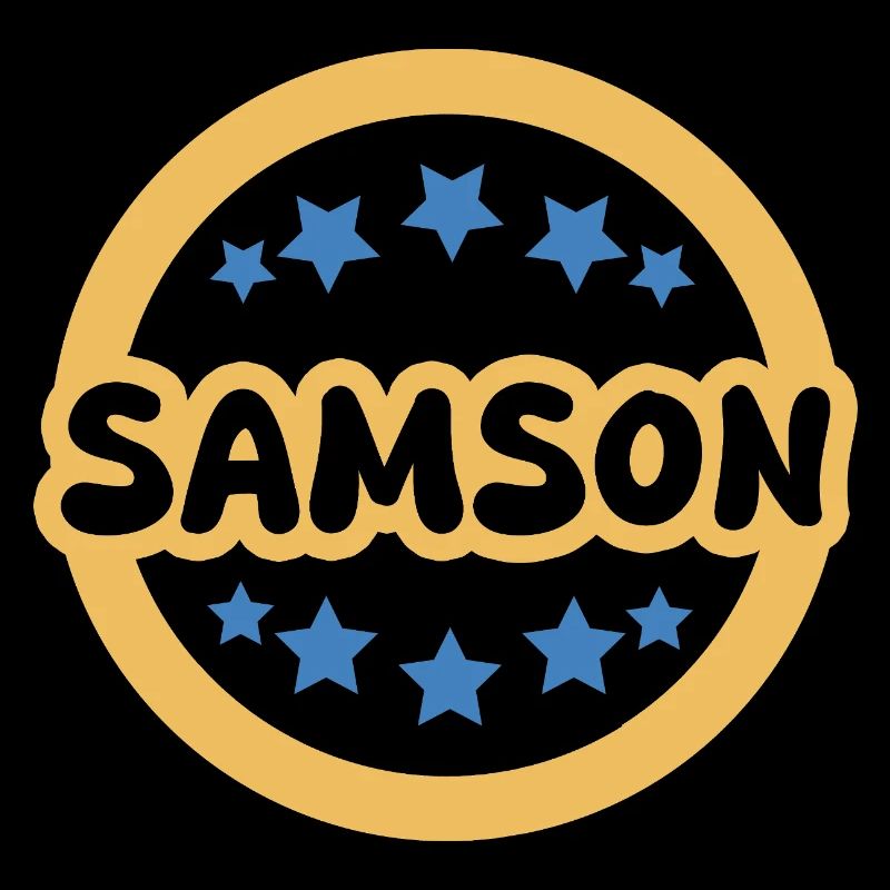Lettrage Galactic Sampson pour Samson