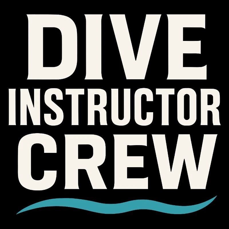 Scuba Instructor Dive Crew Pride Lehren Unter