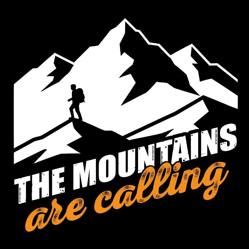 Mountains Calling - Mountain Motif