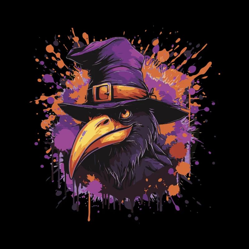 Raven Comic Halloween