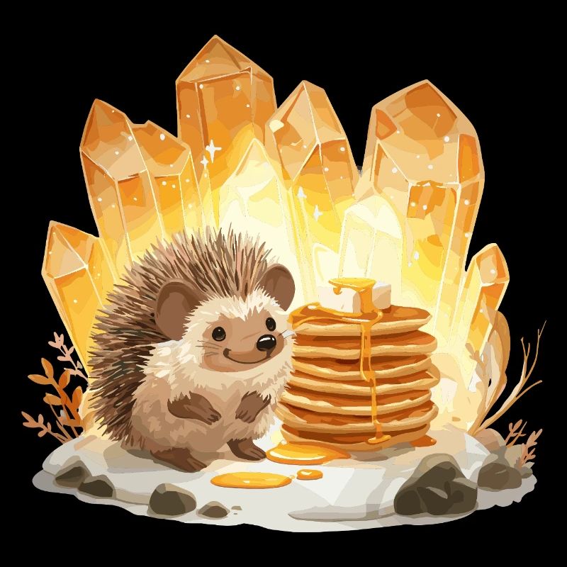 Hérisson & Cristaux Pancake