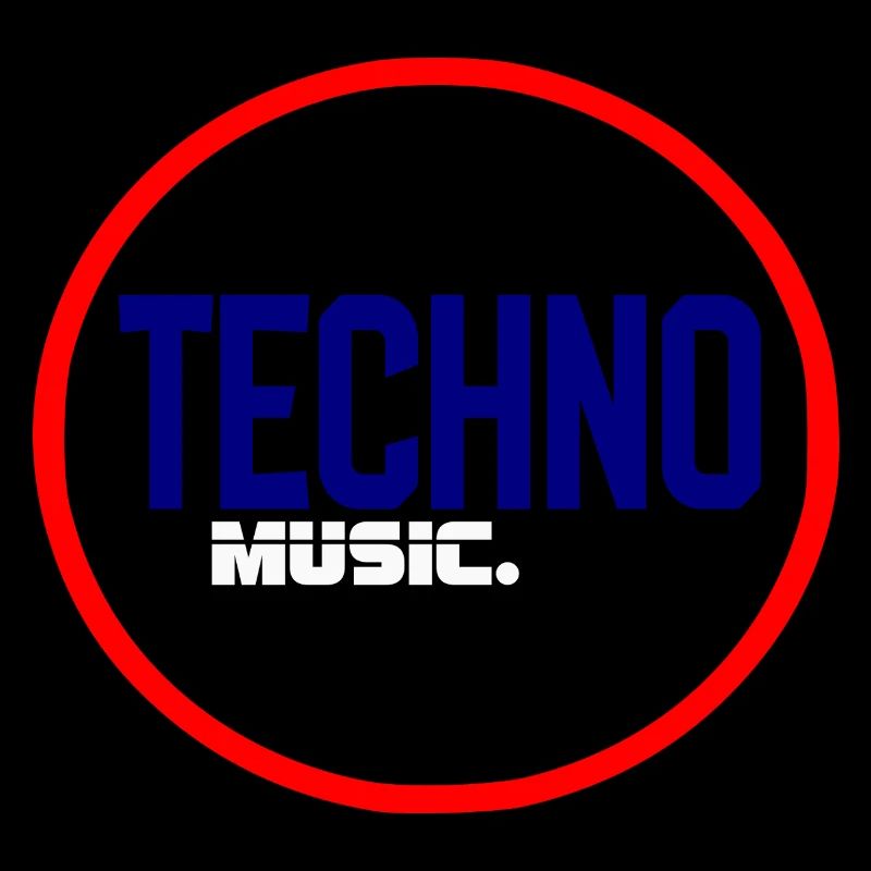 Techno Pulse Circle Logo