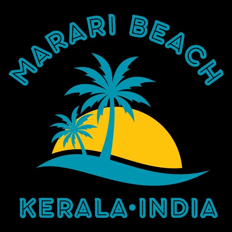 Marari Beach Kerala Sonnenuntergang