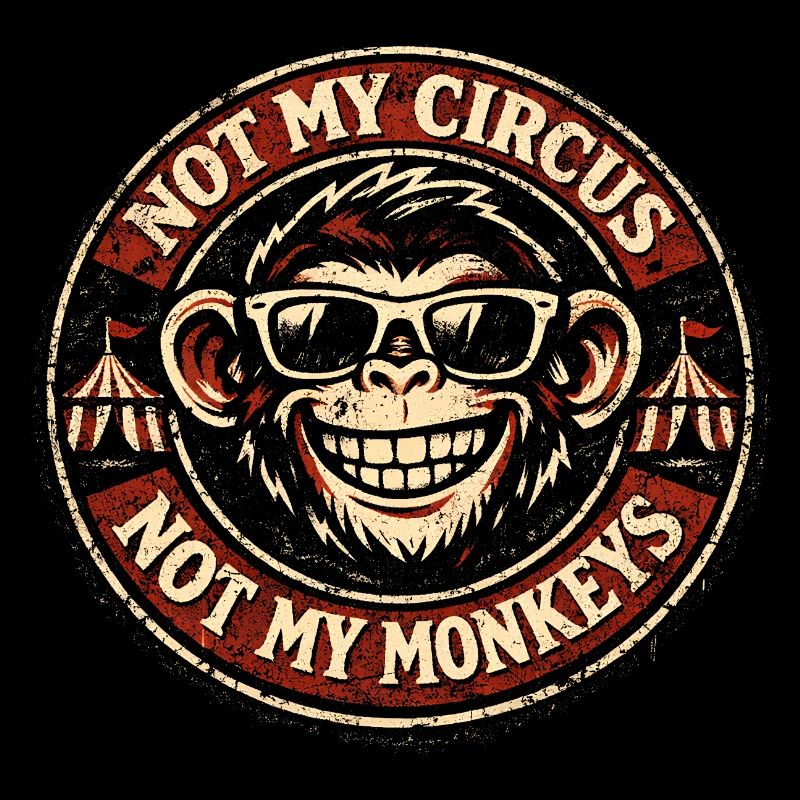 Pas mon cirque, pas mes singes