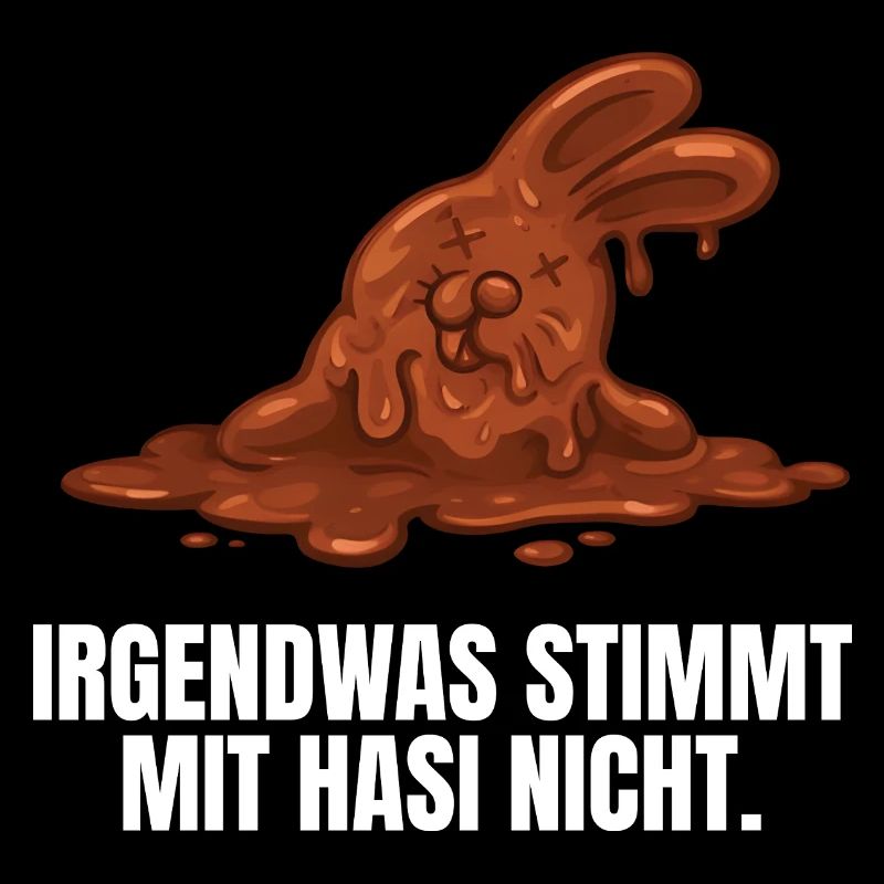 Pâques du lapin en chocolat