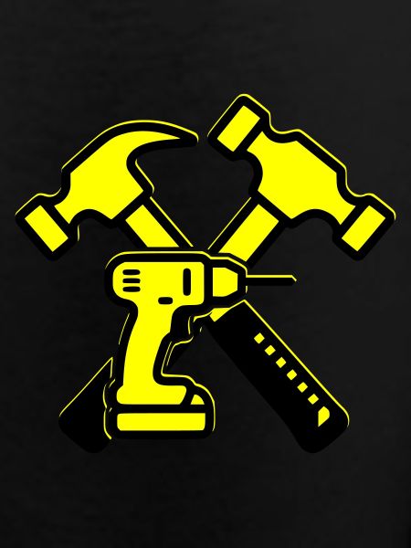 Tool Drill Hammers Yellow