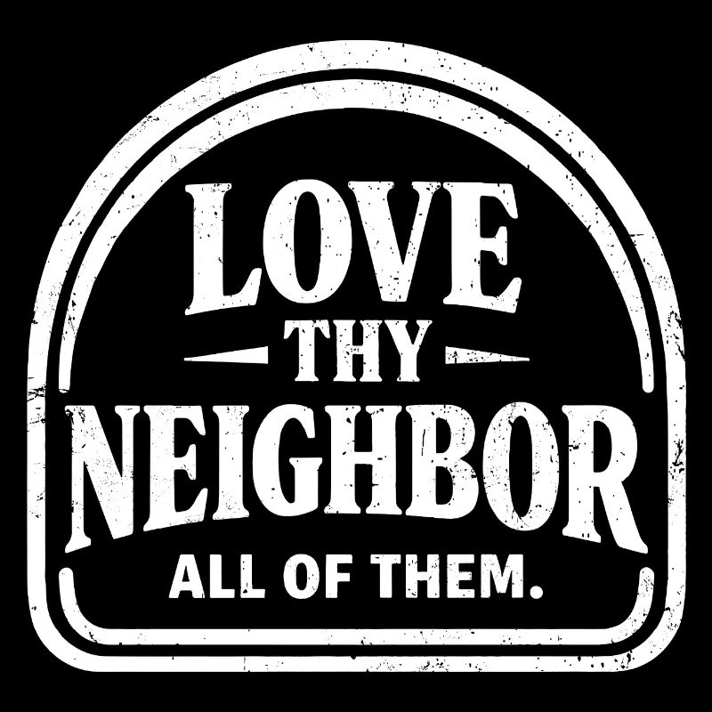 Love Your Next Vintage Benevolent Peace Message