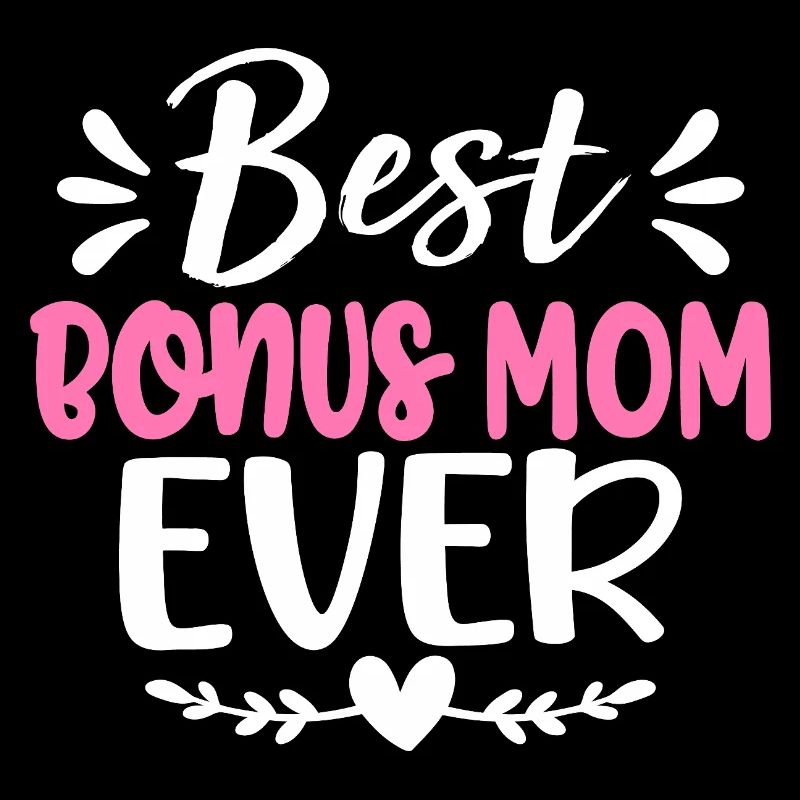 Best Mom Ever Pink Typography