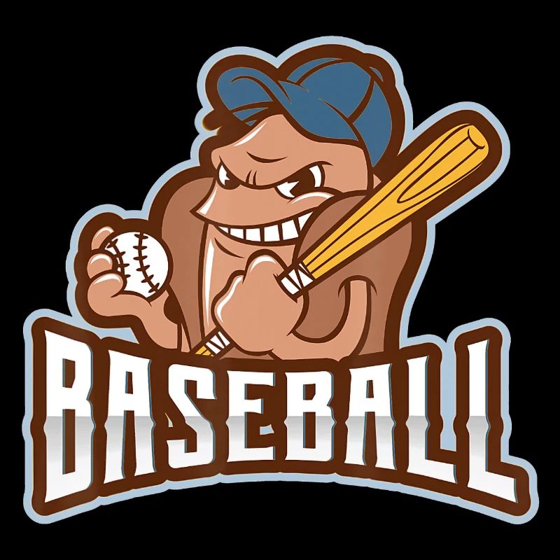Rogue Batter Baseball-Maskottchen