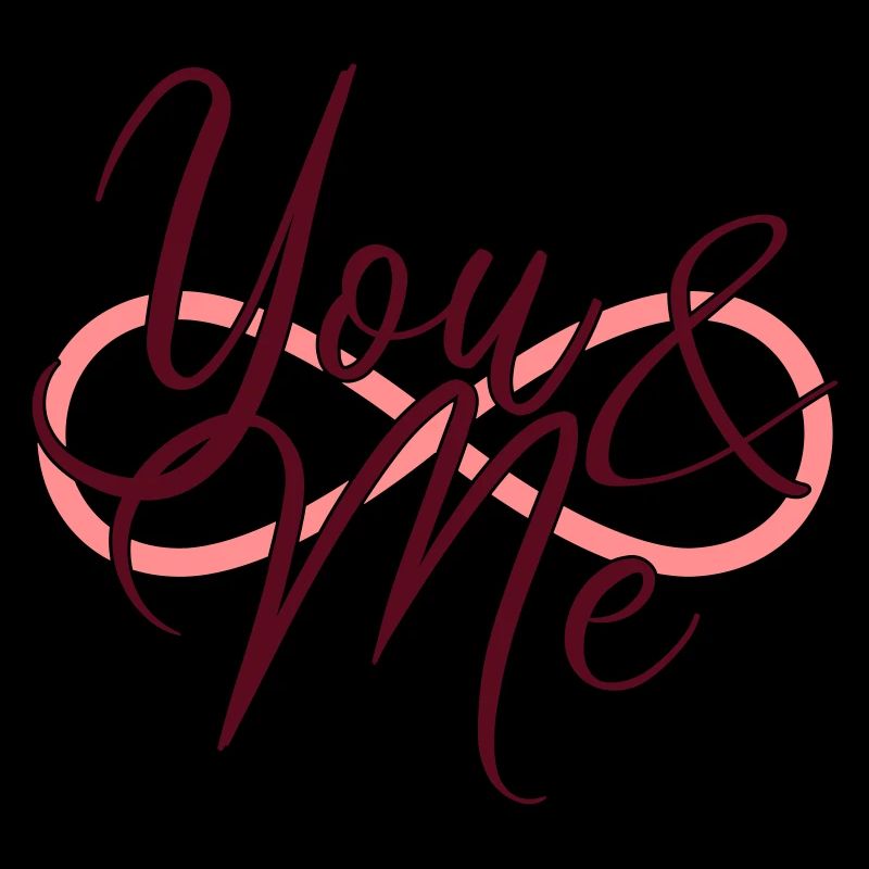 You and me infinity symbol