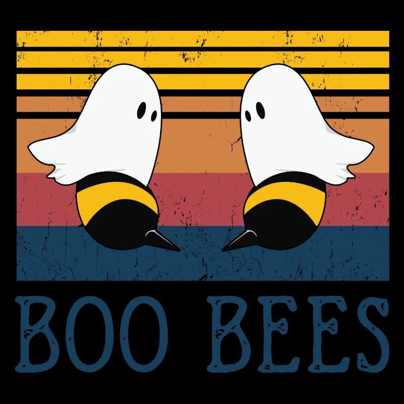 Boo Bees Ghost Bees Design drôle