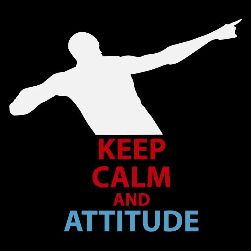 Silhouette calme et attitude
