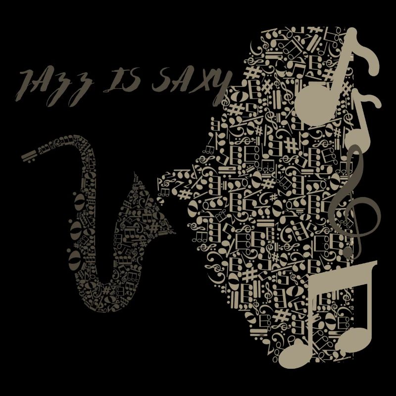 Musical Saxophone Design in Notes