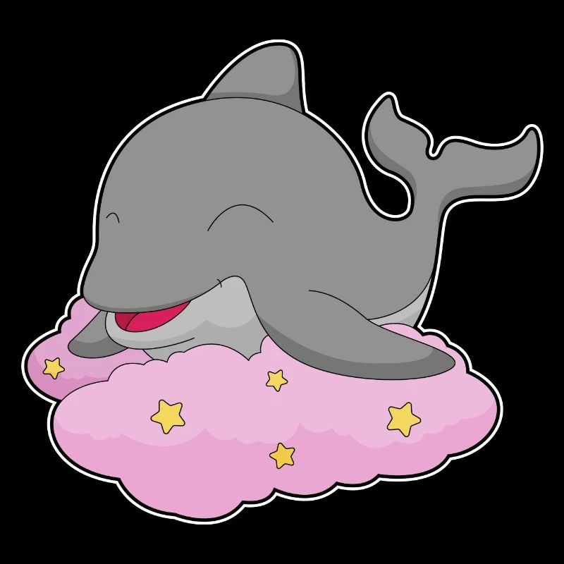 Nuages de dauphins