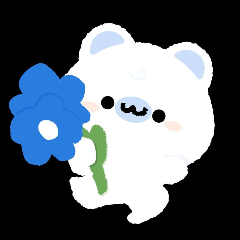 Romantischer Eisbär