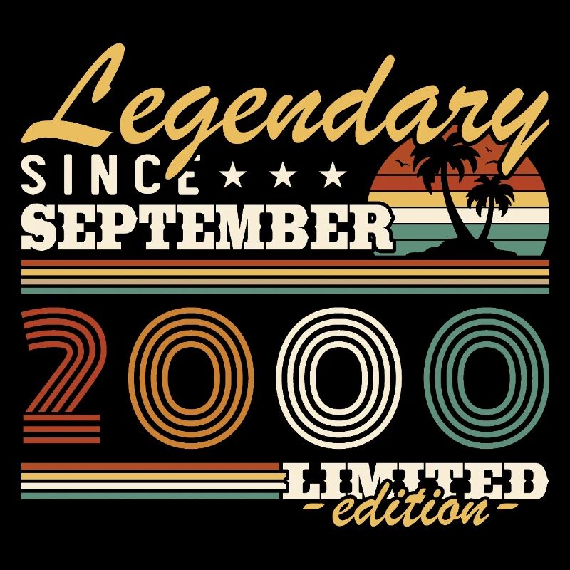 September 2000 Vintage Retro Birthday Gift