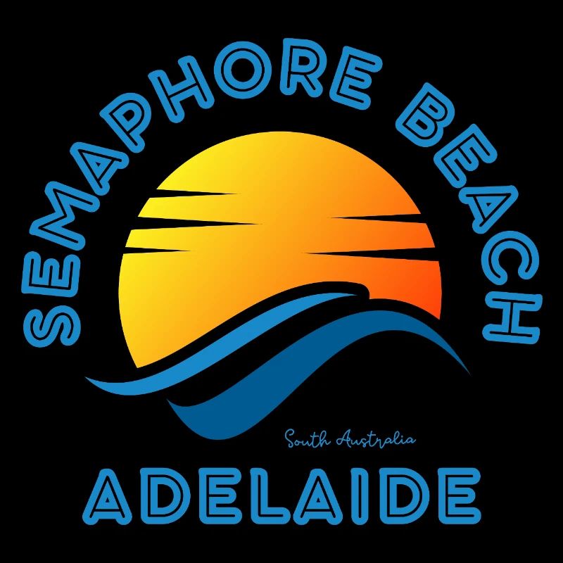Semaphore Beach Adelaide Sunset