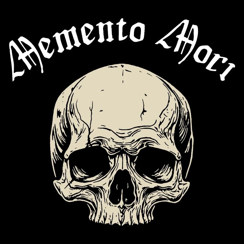Skull Gothic Font Memento Mori