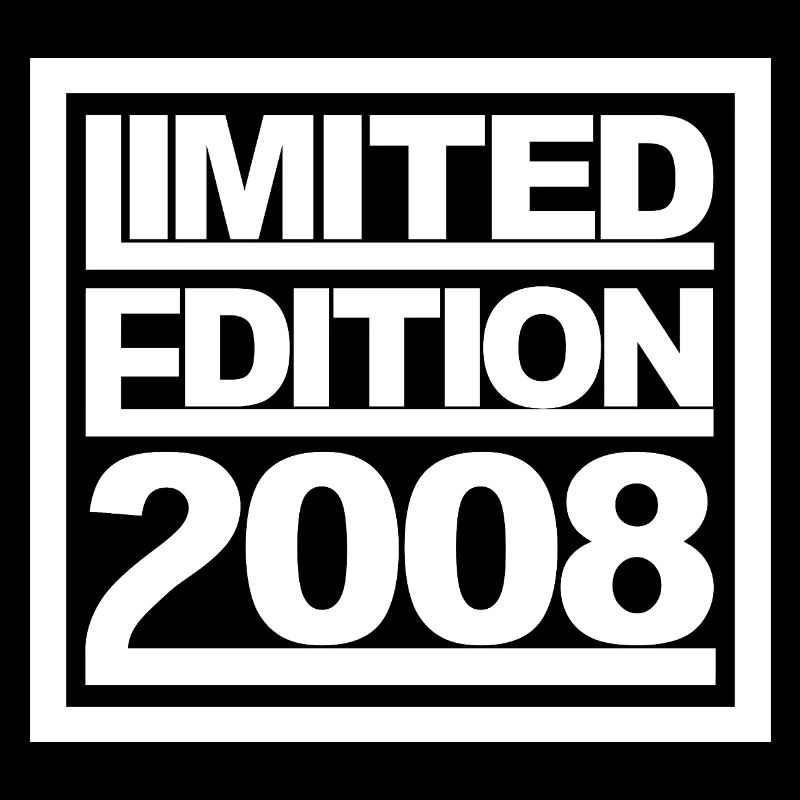 Edition Limitée 2008 Design Anniversaire