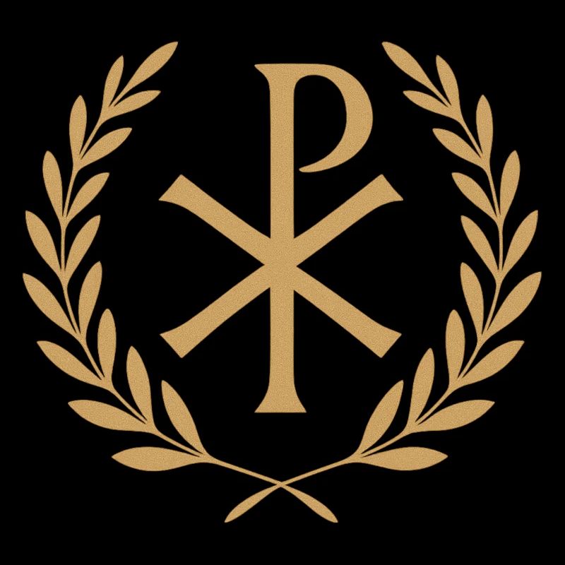 Chi-Rho Kranz Symbol