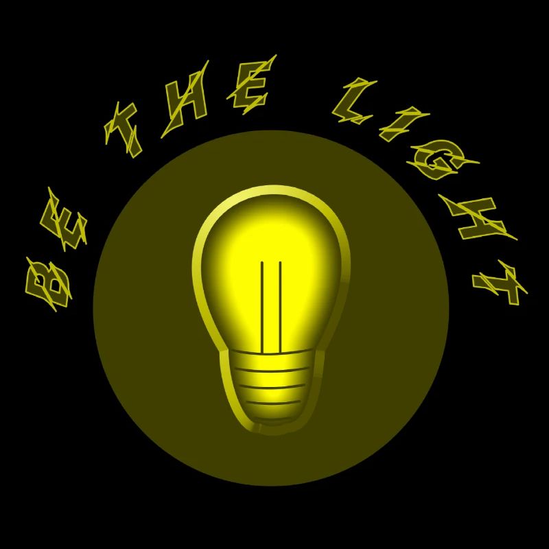 Light Idea Lamp Icon Yellow Circle be the light