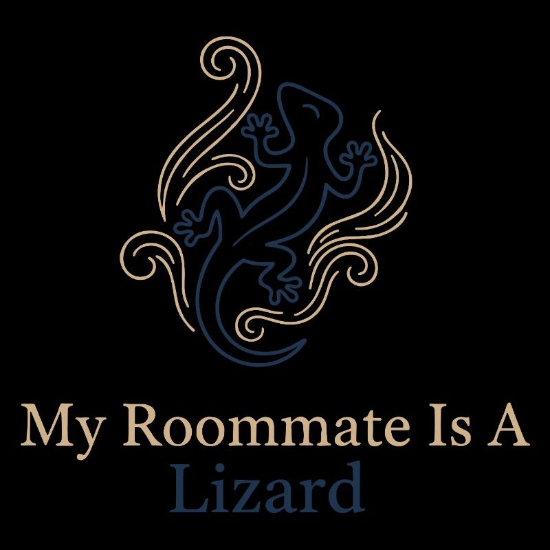 My roommate is a lizard