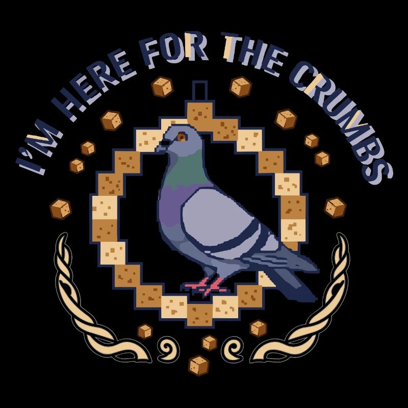 Chasseur de biscuits Pigeon Pixel