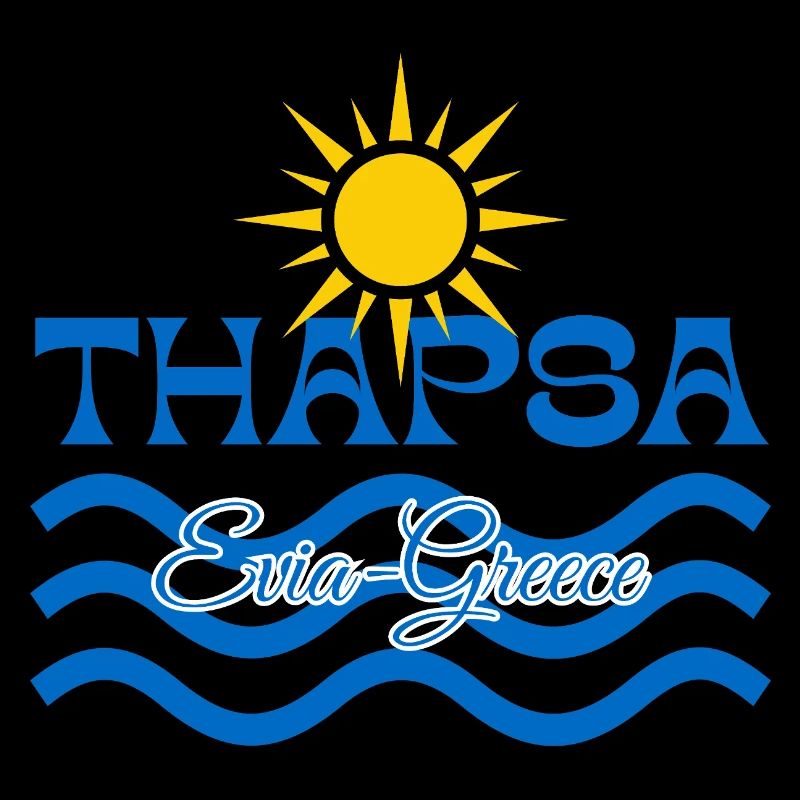 Thapsa Evia Grèce Vagues de soleil