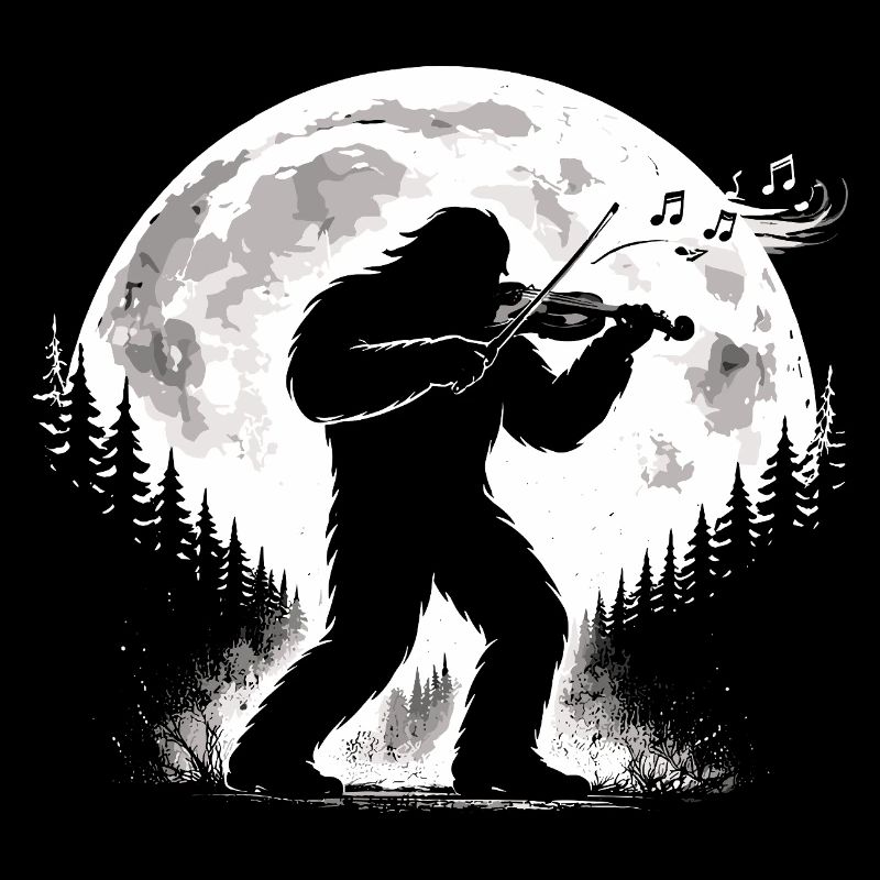 Bigfoot Violin Player