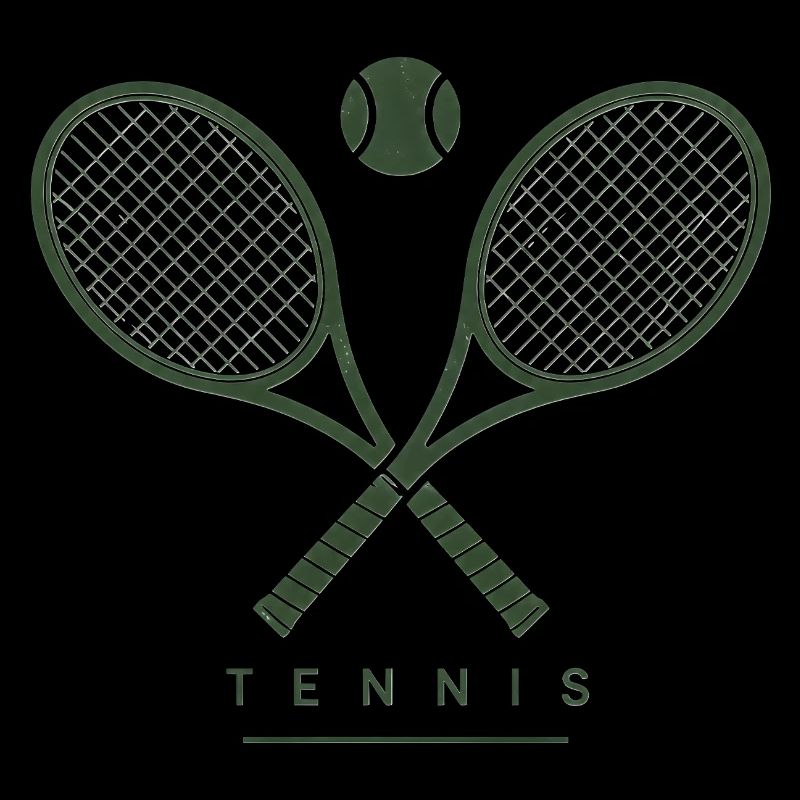 Conception de raquette de tennis croisée