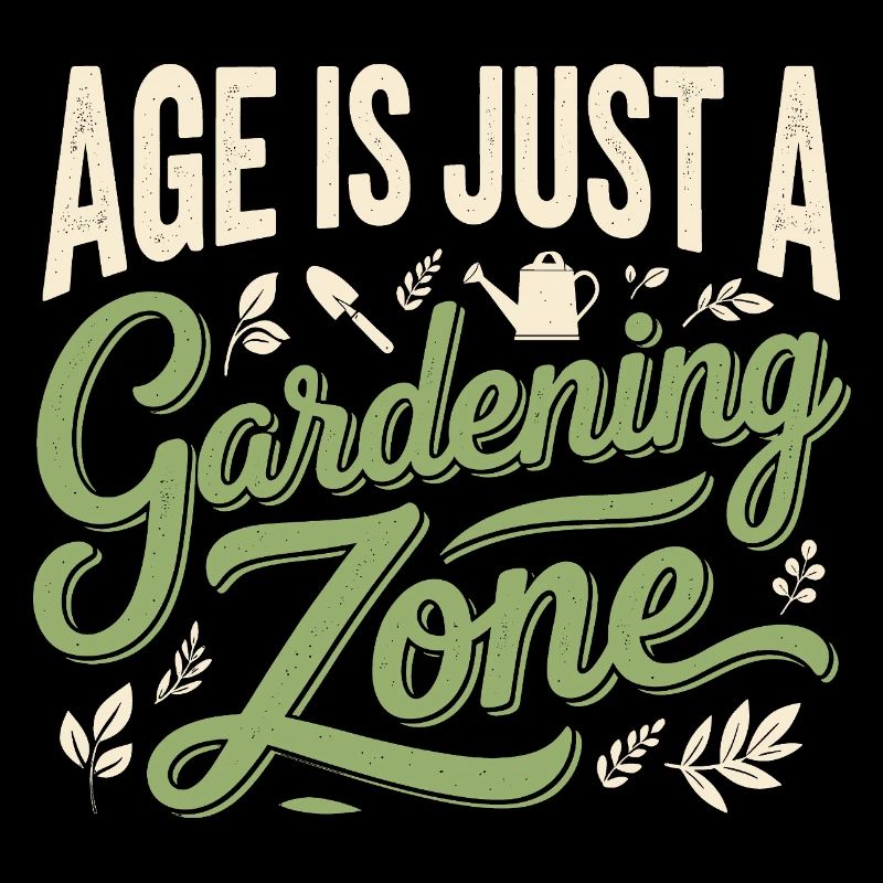 Alter nur Gartenzone | Gärtner Spruch
