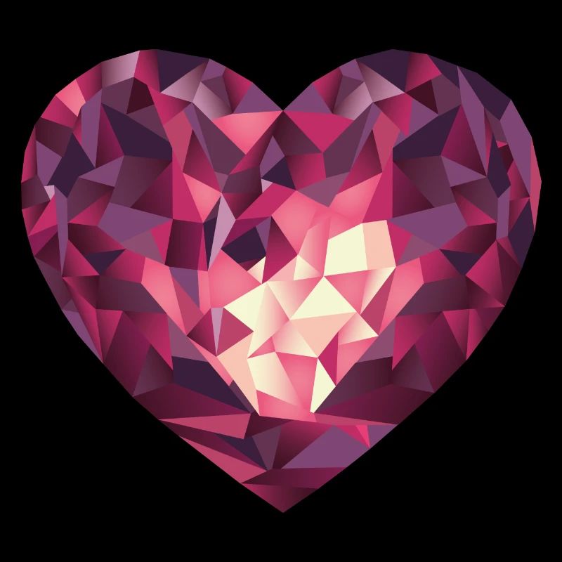 Herz Edelstein Valentinstag Muttertag