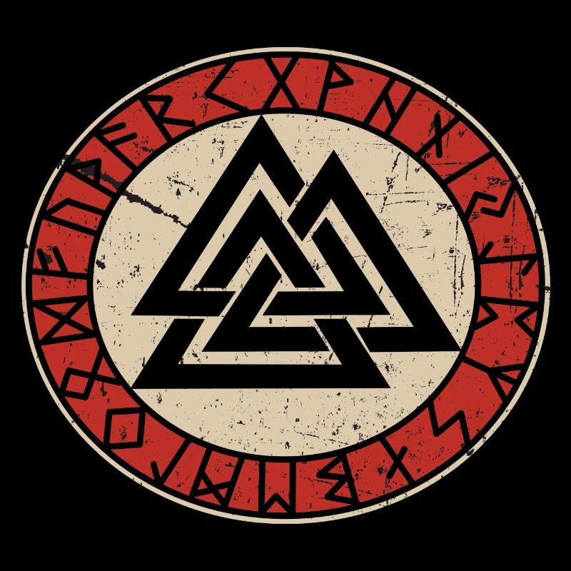 Noeuds Vikings Valknut Wotan thor odin loki