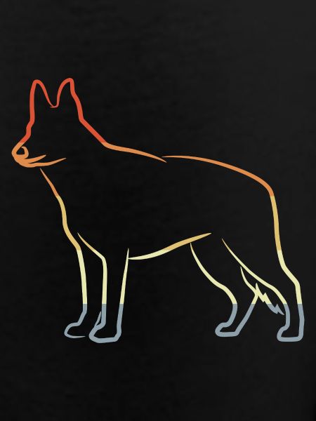 German Shepherd Drawing