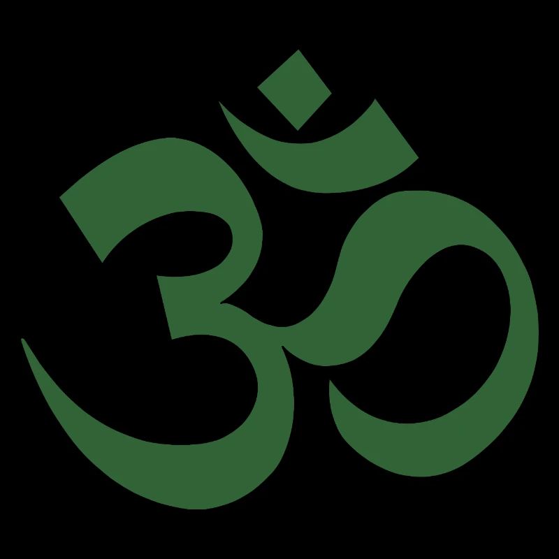Om Symbol Dharma Pattern
