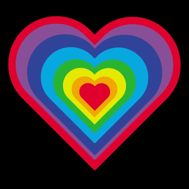 Rainbow Heart