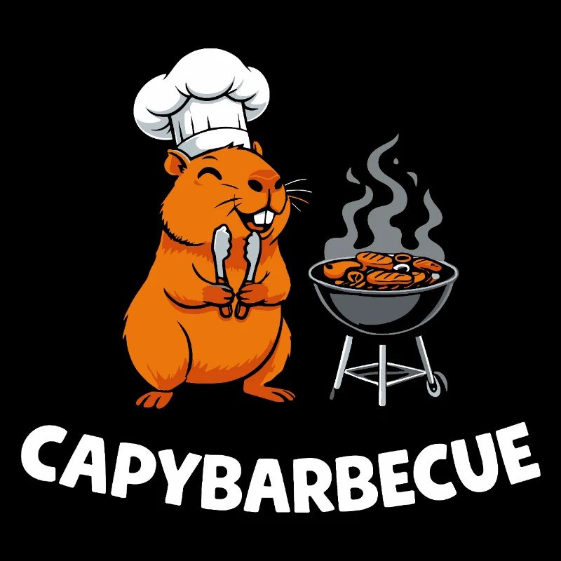 Capybarbecue Grill Master Capybara Chef