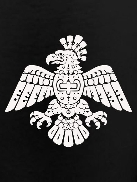 Aztec Eagle Totem Pattern