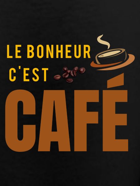Happiness is coffee